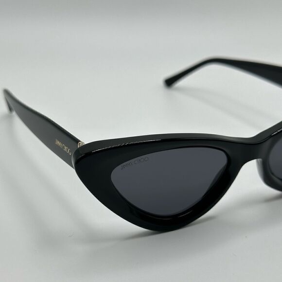 JIMMY CHOO Sunglasses ADDY/S 0807 IR Black/Grey Women NEW main image 4